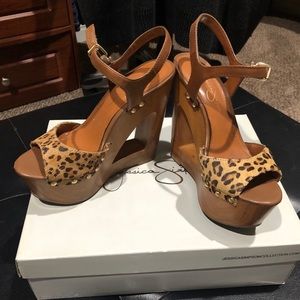 Jessica Simpson wedges